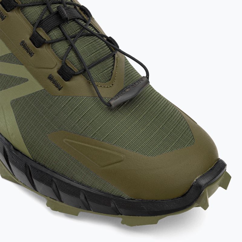 Кросівки для бігу чоловічі Salomon Supercross 4 зелені L47205100 10