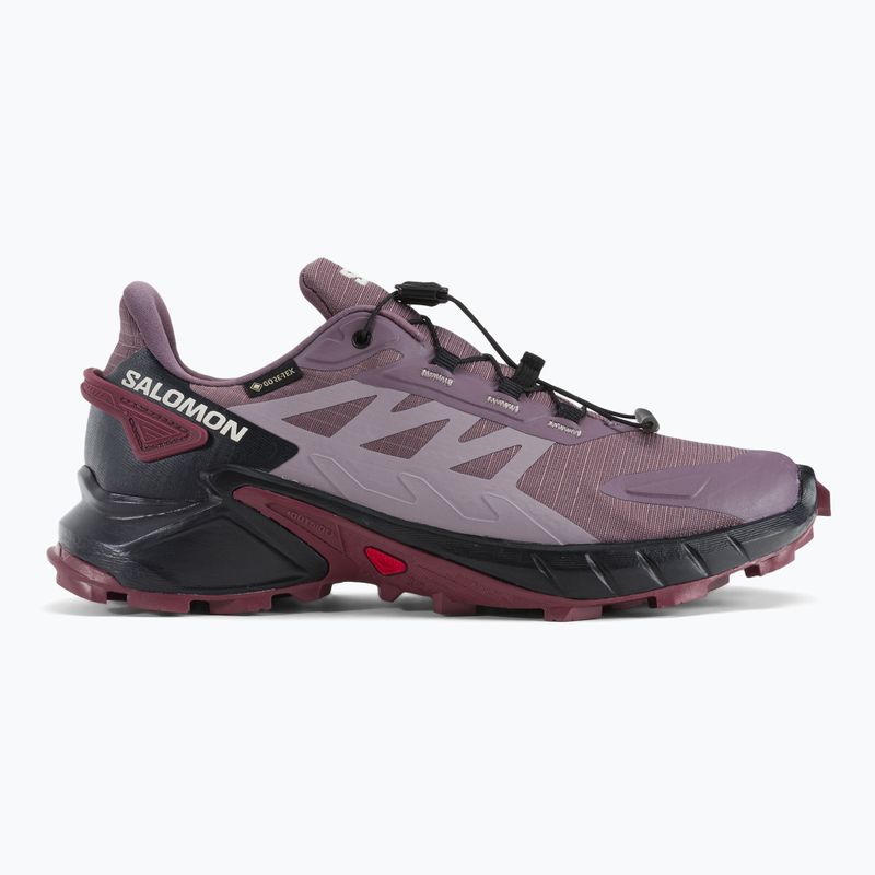 Кросівки для бігу жіночі Salomon Supercross 4 GTX фіолетові L47119900 4