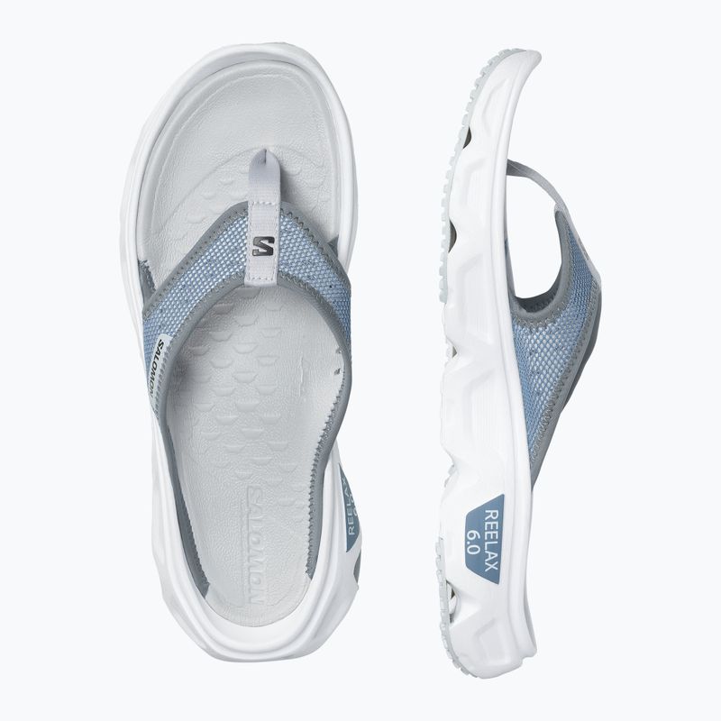 Чоловічі в'єтнамки Salomon Reelax Break 6.0 blue ashes/white/pearl blue 5