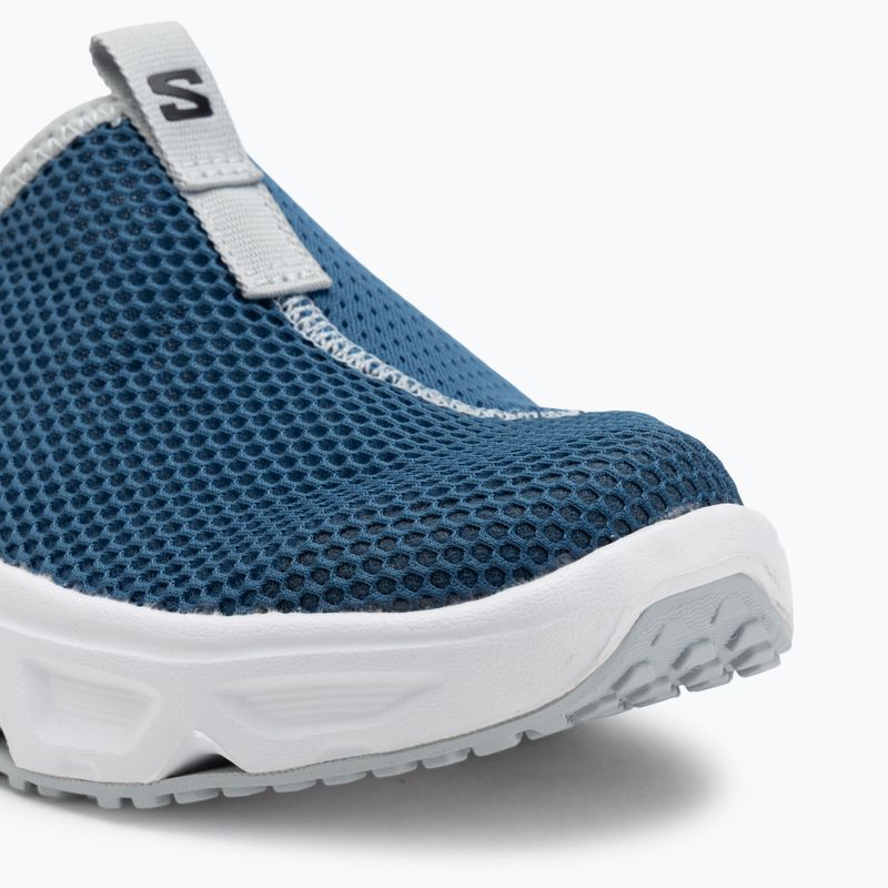 Шльопанці чоловічі Salomon Reelax Slide 6.0 blue ashes/white/pearl 7