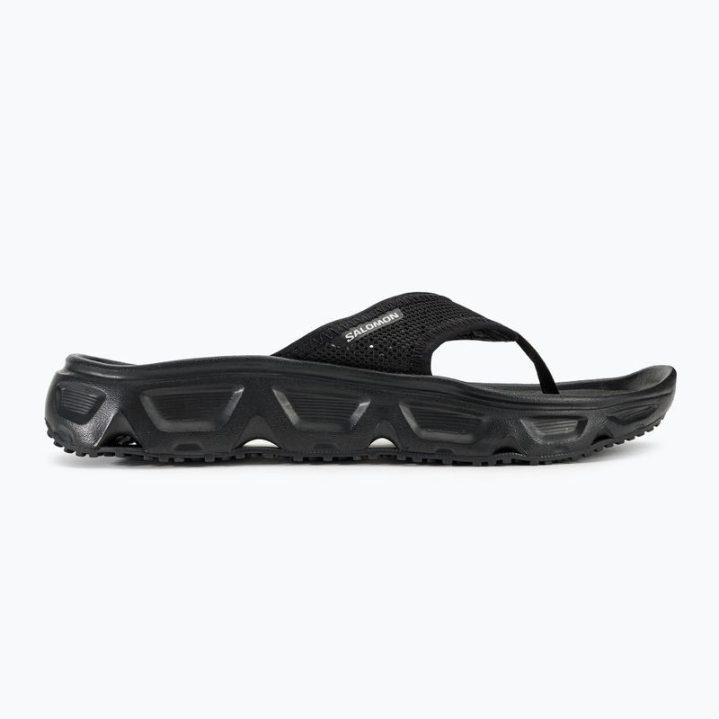 Чоловічі шльопанці Salomon Reelax Break 6.0 чорний/чорний/сплав 2