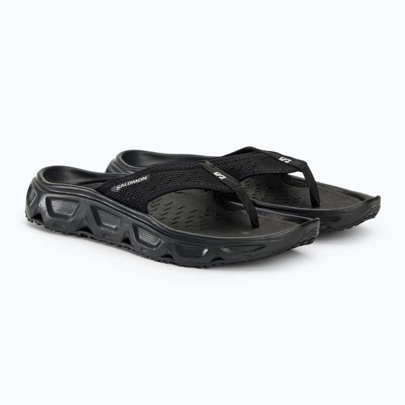 Чоловічі шльопанці Salomon Reelax Break 6.0 чорний/чорний/сплав 6