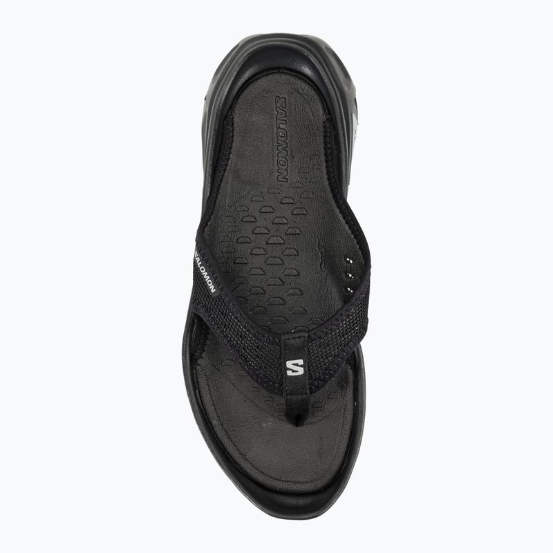 Чоловічі шльопанці Salomon Reelax Break 6.0 чорний/чорний/сплав 8