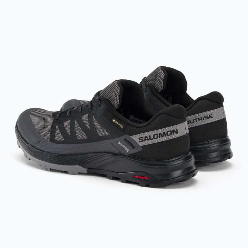 Взуття трекінгове жіноче Salomon Outrise GTX чорне L47142600 3
