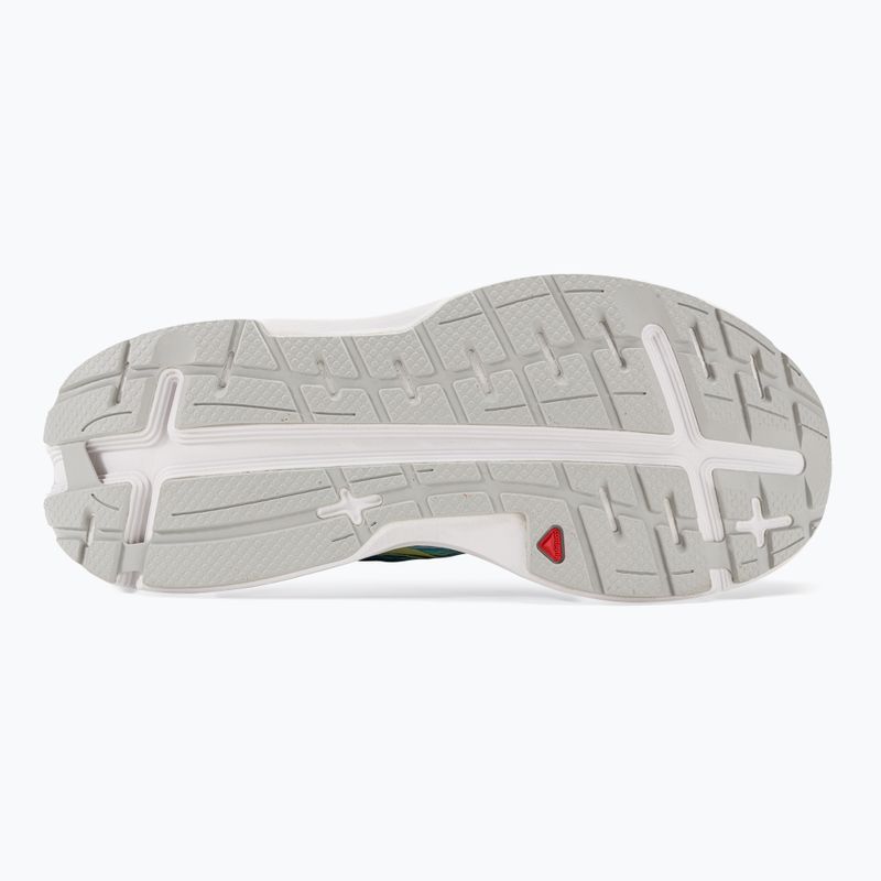 Кросівки для бігу чоловічі Salomon Aero Glide blue ashes/dark sapphire/sunny lime 5