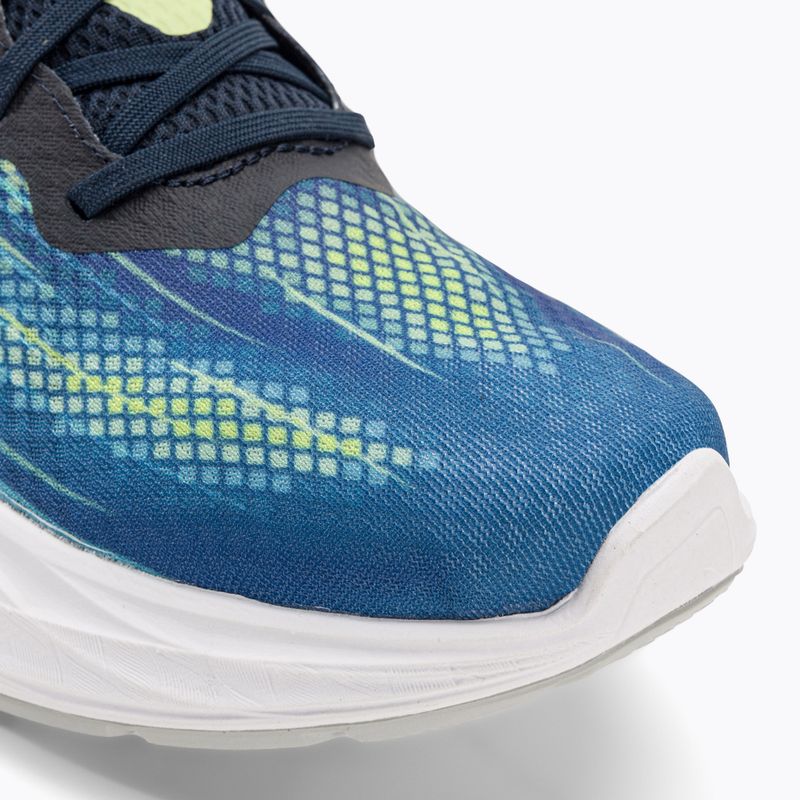 Кросівки для бігу чоловічі Salomon Aero Glide blue ashes/dark sapphire/sunny lime 7