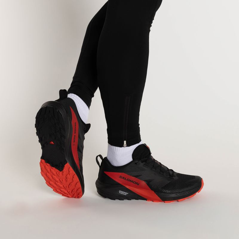 Кросівки для бігу чоловічі Salomon Sense Ride 5 чорні L47214300 3