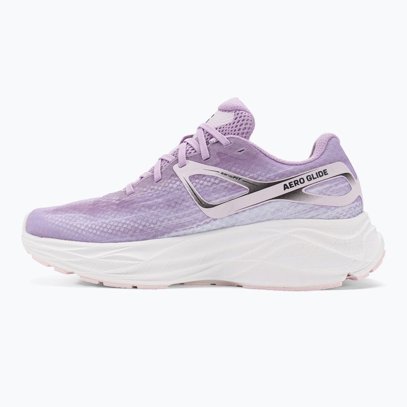 Кросівки для бігу жіночі Salomon Aero Glide orchid bloom/cradle pink/white 10