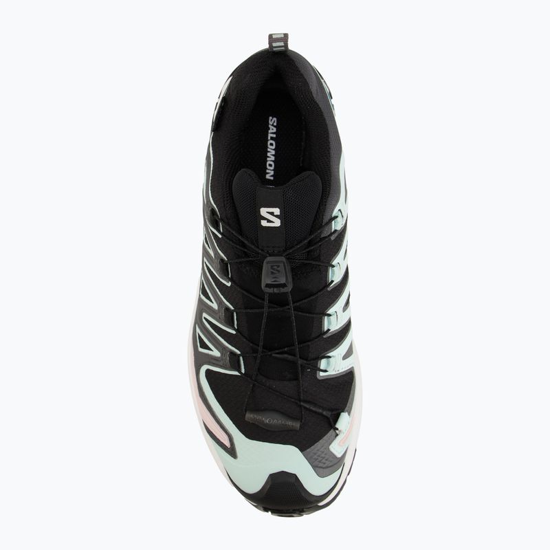 Кросівки для бігу жіночі Salomon XA Pro 3D V9 GTX black/bleached aqua/harbor blue 5