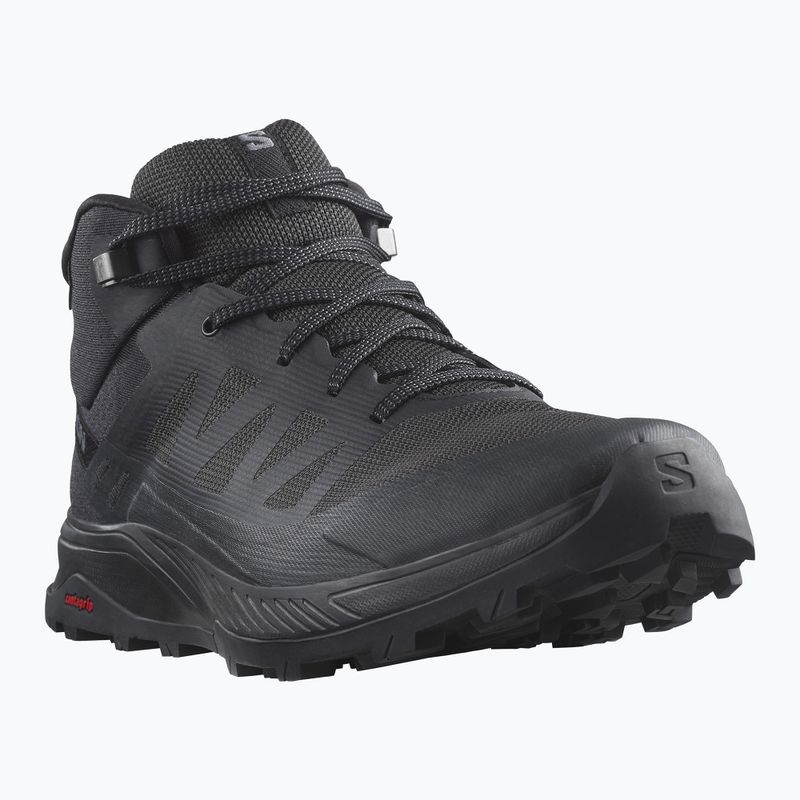 Взуття трекінгове чоловіче Salomon Outrise Mid GTX чорне L47143500 11