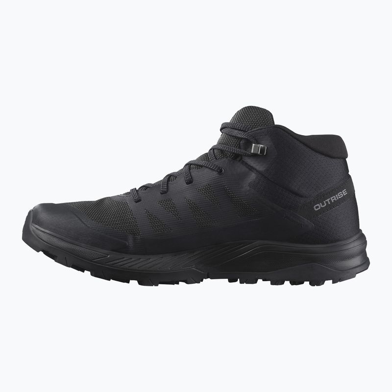 Взуття трекінгове чоловіче Salomon Outrise Mid GTX чорне L47143500 13