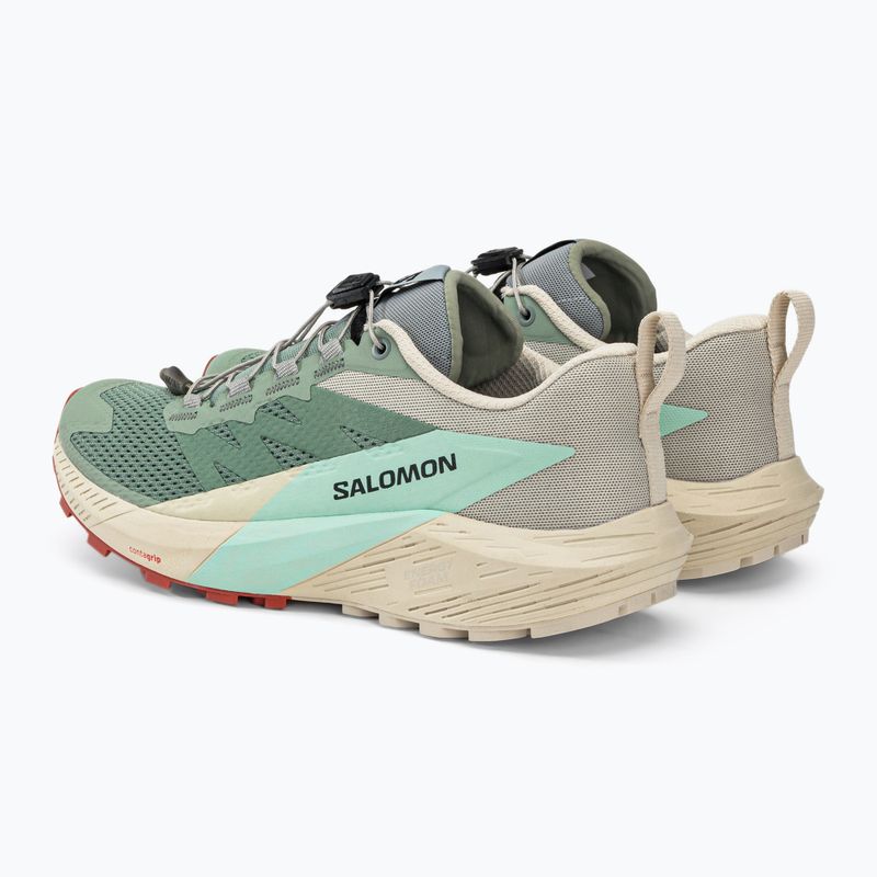 Кросівки для бігу жіночі Salomon Sense Ride 5 Lily Pad/Rainy Day/Bleached Aqua L47212300 5