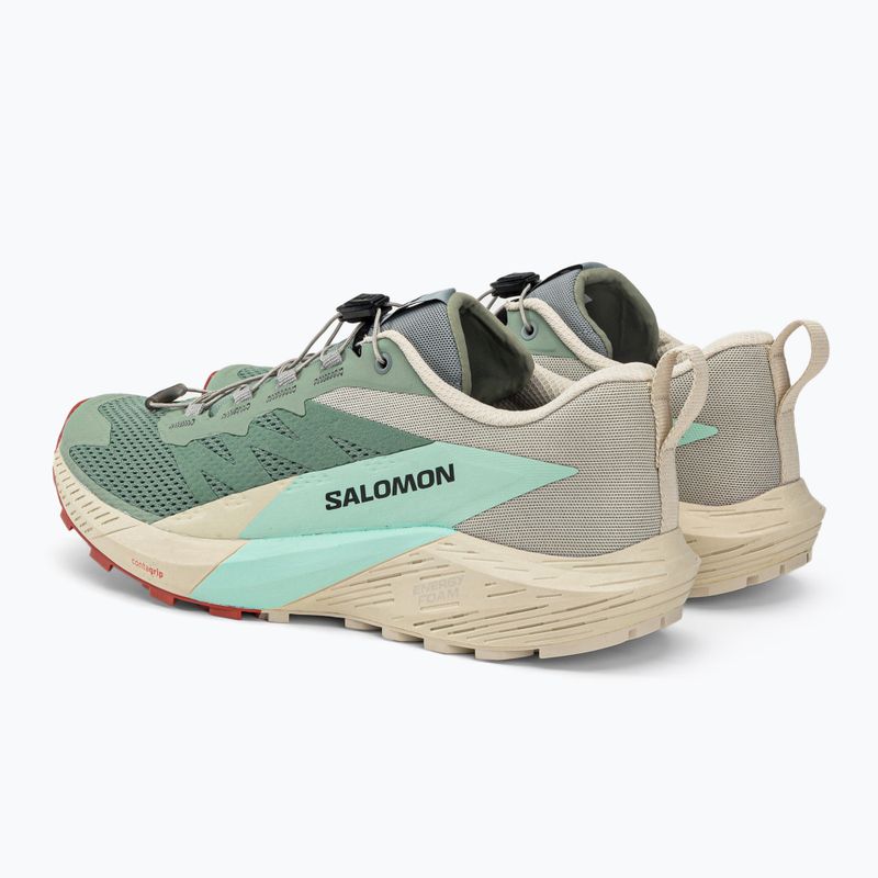 Кросівки для бігу чоловічі Salomon Sense Ride 5 Lily Pad/Rainy Day/Bleached Aqua L47211700 4