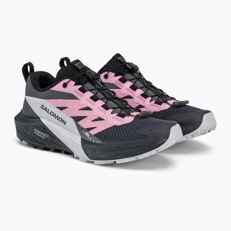 Кросівки для бігу жіночі Salomon Sense Ride 5 синьо-чорні L47147000 7