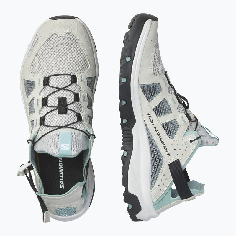 Аквашузи жіночі Salomon Techamphibian 5 сірі L47117100 14