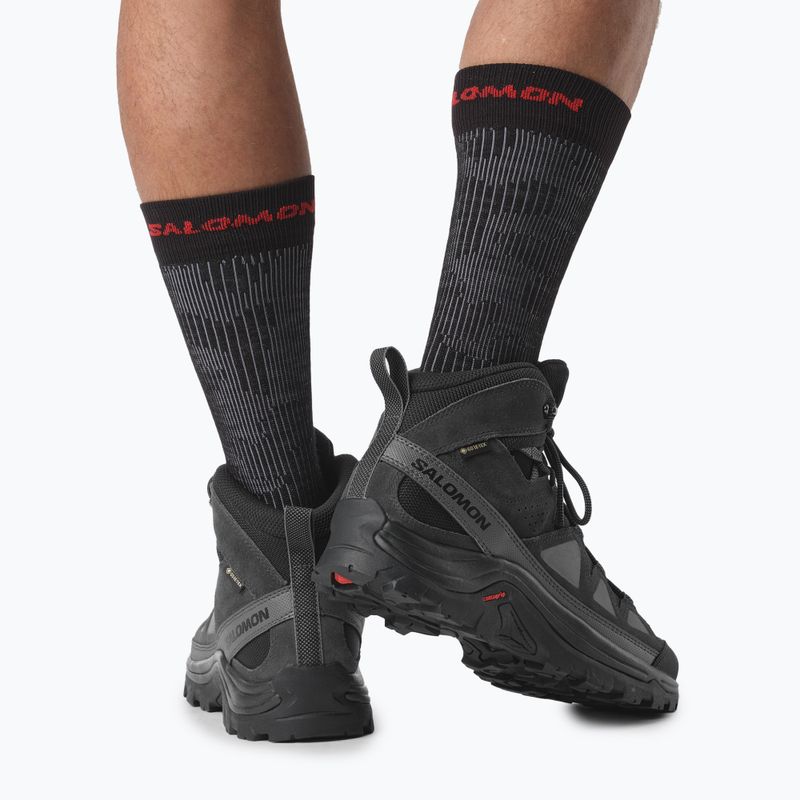 Взуття трекінгове чоловіче Salomon Quest Rove GTX black/phantom/magnet 16