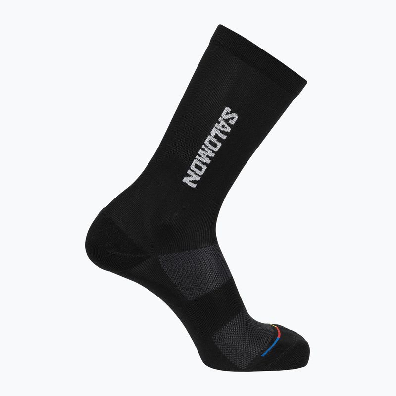Шкарпетки Salomon 365 Crew black/ white