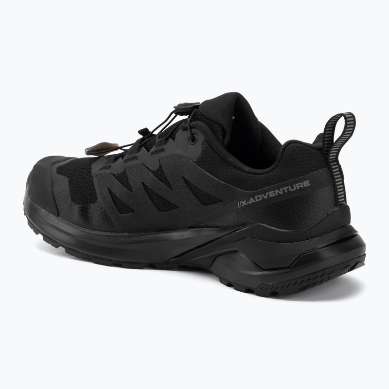 Взуття трекінгове чоловіче Salomon X-Adventure GTX Black/Black/Black 3