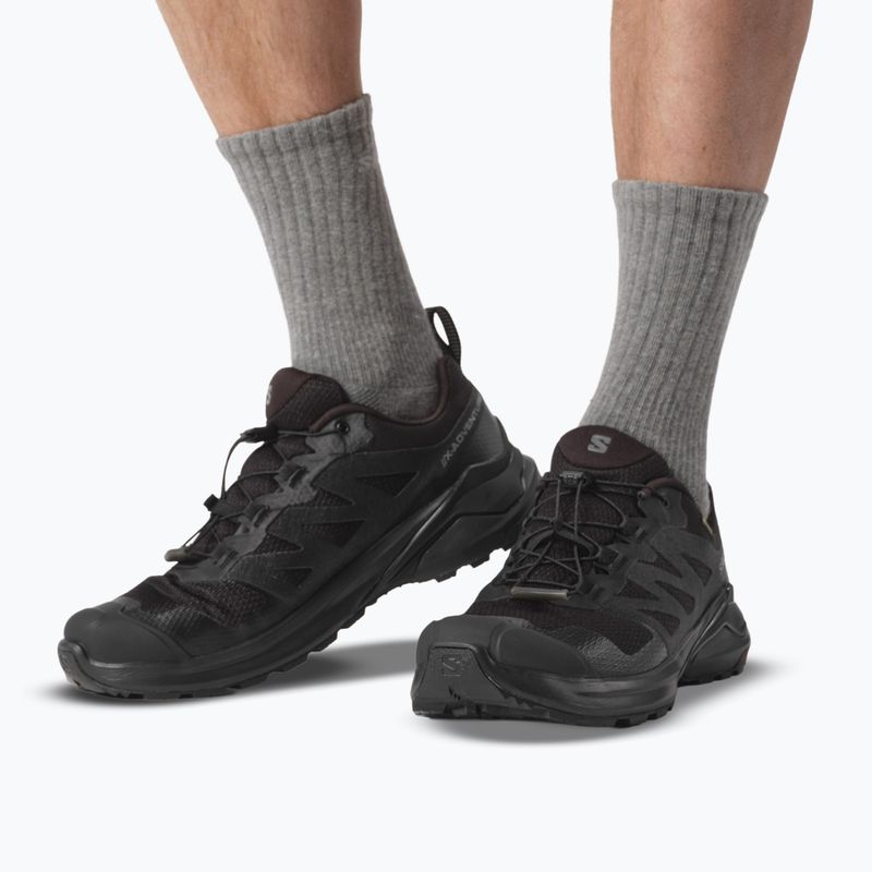 Взуття трекінгове чоловіче Salomon X-Adventure GTX Black/Black/Black 5