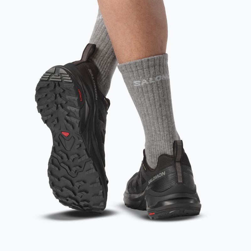 Взуття трекінгове чоловіче Salomon X-Adventure GTX Black/Black/Black 6