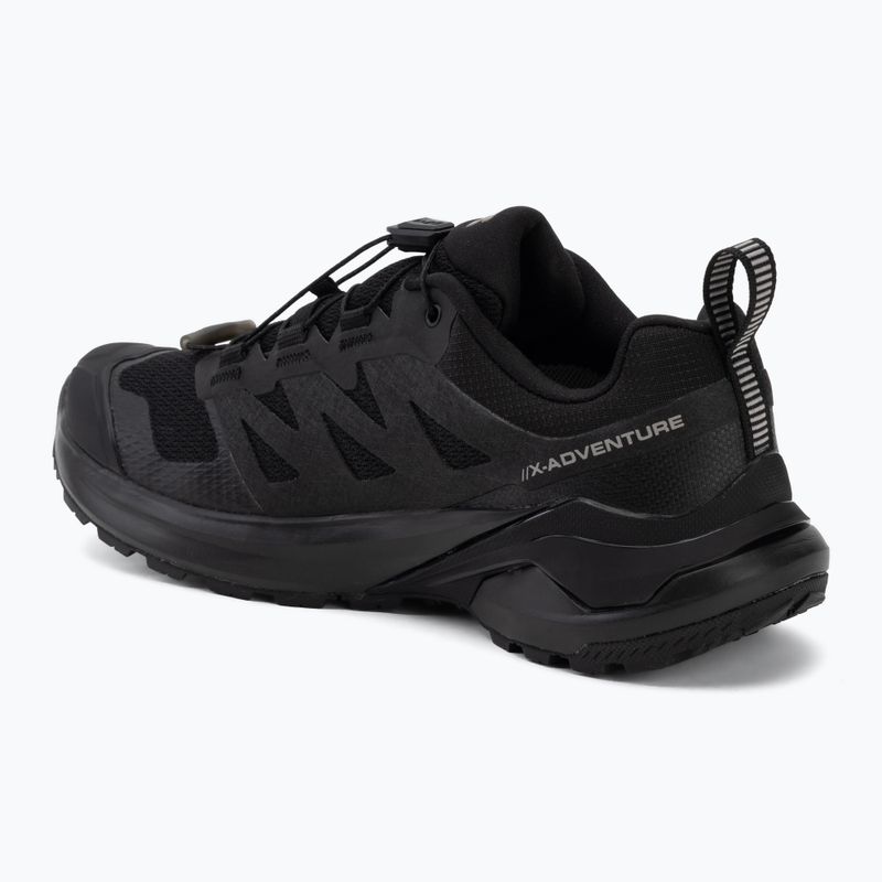 Взуття трекінгове жіноче Salomon X-Adventure GTX Black/Black/Black 3