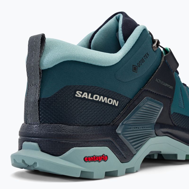 Взуття трекінгове жіноче Salomon X Ultra 4 GTX синє L47352900 10