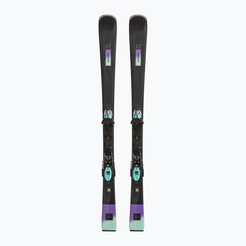 Жіночі гірські лижі Salomon S/Max N6 XT + M10 GW black/paisley purple/beach glass