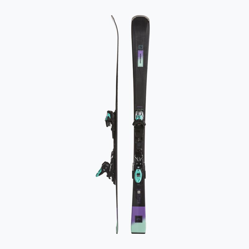 Жіночі гірські лижі Salomon S/Max N6 XT + M10 GW black/paisley purple/beach glass 2