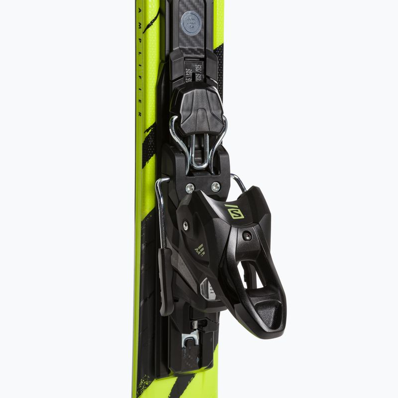 Гірські лижі Salomon S/Max 8 XT + M11 GW чорні/дерево/безпечно-жовті 5