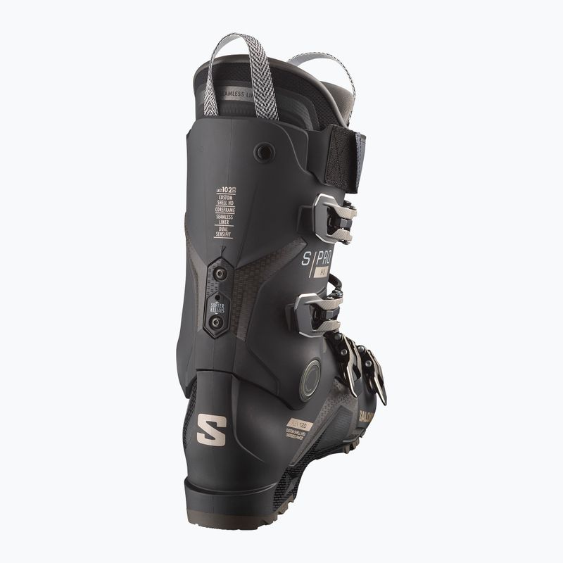 Чоловічі гірськолижні черевики Salomon S Pro HV 120 black/titanium 1 met./beluga 8