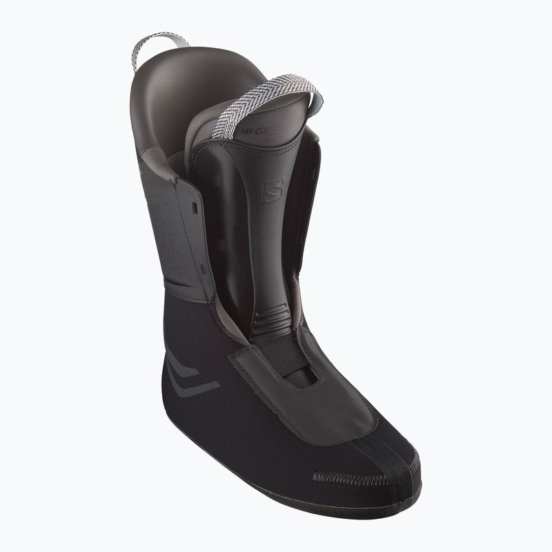 Чоловічі гірськолижні черевики Salomon S Pro HV 120 black/titanium 1 met./beluga 10