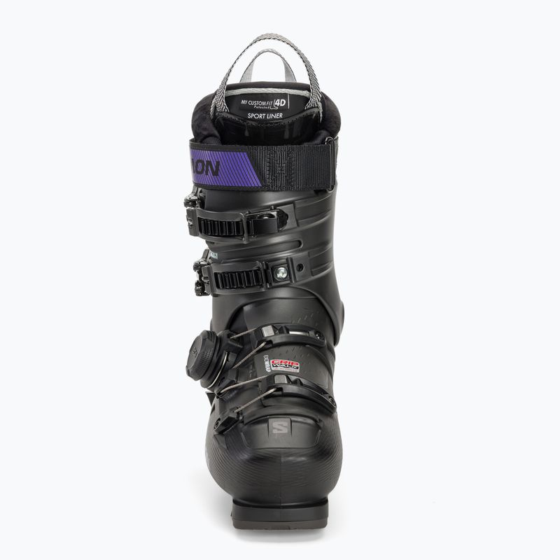 Жіночі гірськолижні черевики Salomon S Pro Supra Boa 95 W чорні/білуга/м'ята 3