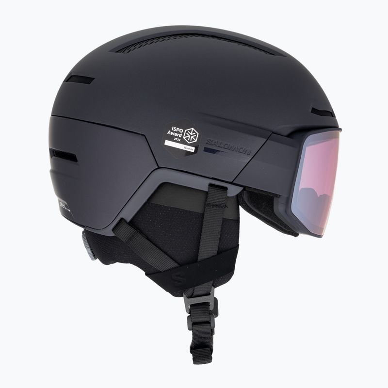 Шолом гірськолижний Salomon Driver Prime Sigma Plus S2/S3 night shade/silver pink/sky blue 4