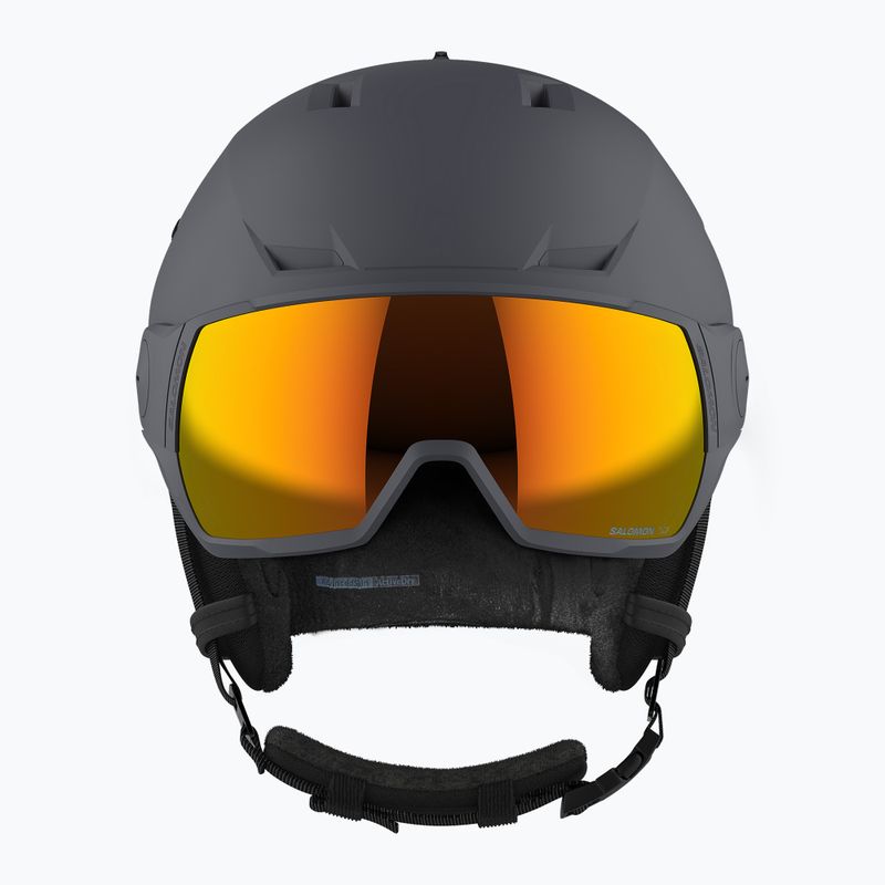 Шолом гірськолижний Salomon Pioneer LT Visor S2 ebony/red 6