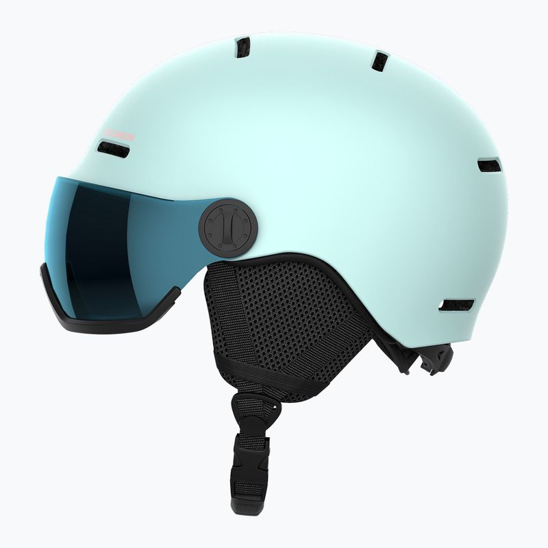 Шолом гірськолижний дитячий Salomon Orka Visor bleached aqua 2