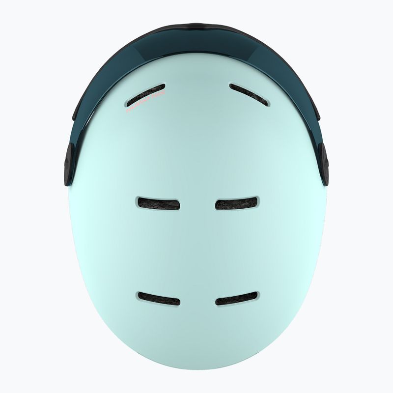 Шолом гірськолижний дитячий Salomon Orka Visor bleached aqua 4
