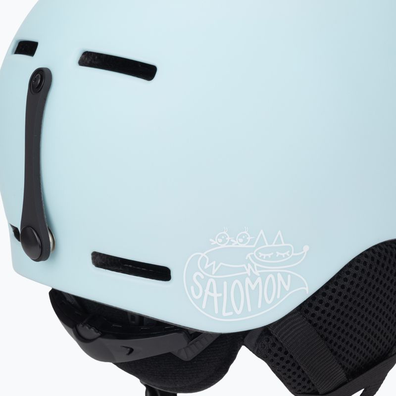 Шолом гірськолижний дитячий Salomon Orka bleached aqua 8