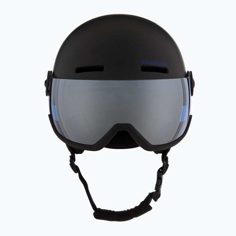 Шолом гірськолижний дитячий Salomon Orka Visor black 2