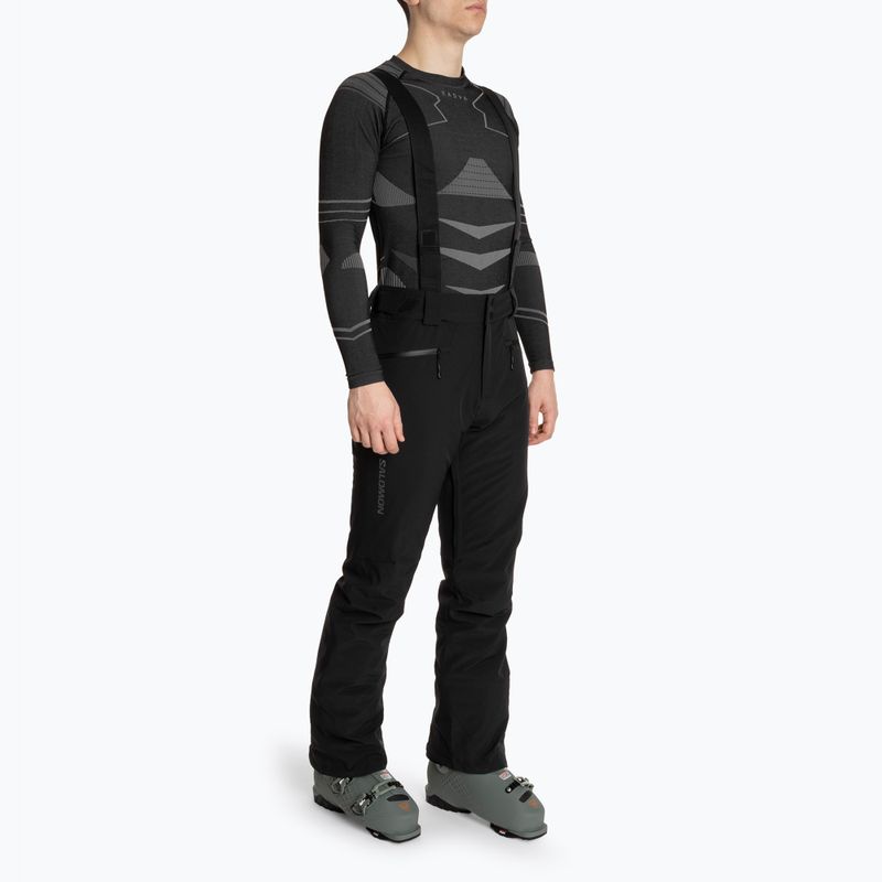 Штани гірськолижні чоловічі Salomon Edge deep black
