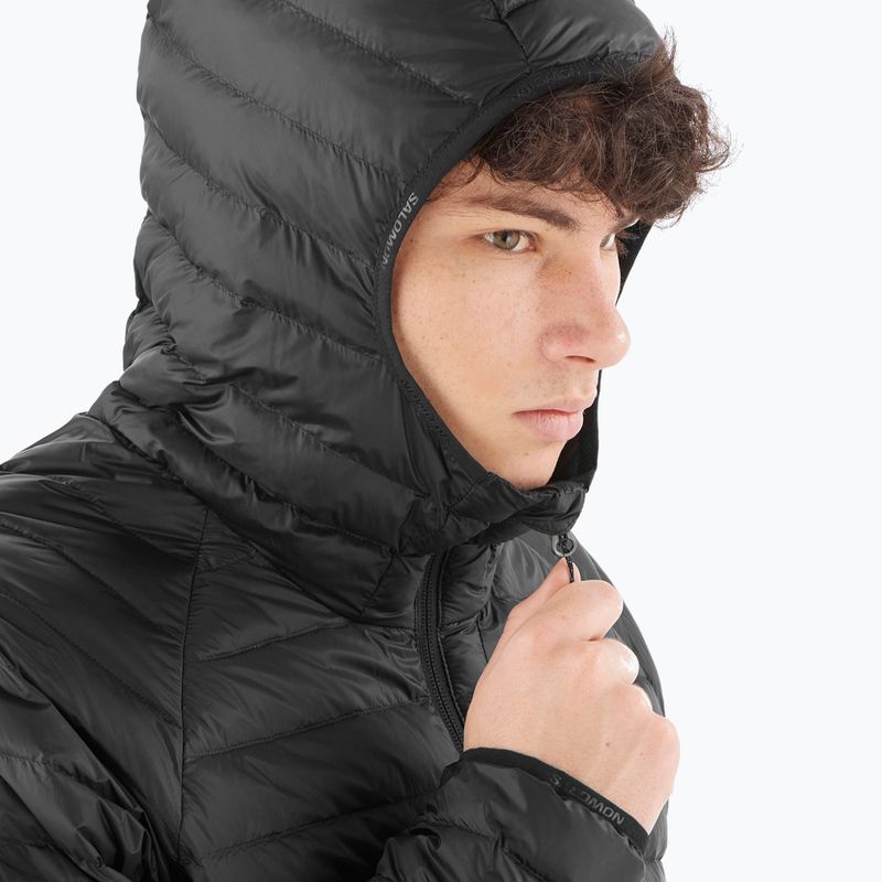 Пуховик чоловічий Salomon Elixir Micro Down Hoodie deep black 3