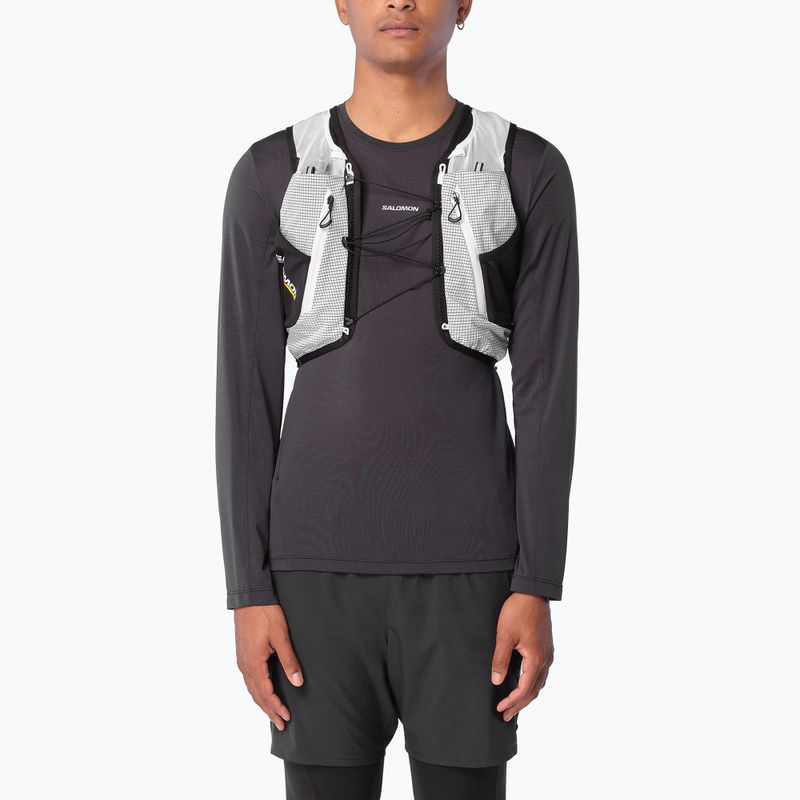 Рюкзак для бігу Salomon Advance Skin Cross Season Race 15 л white/black 6