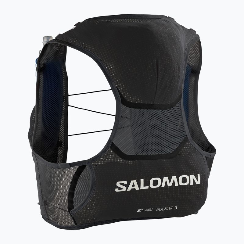 Жилет для бігу Salomon S/Lab Pulsar with 3 Flasks black/white 2