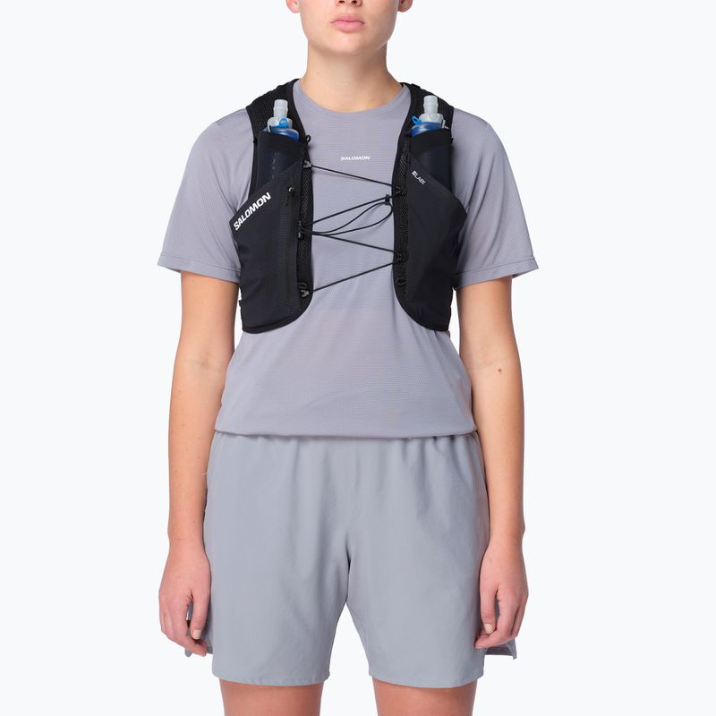 Жилет для бігу Salomon S/Lab Pulsar with 3 Flasks black/white 6