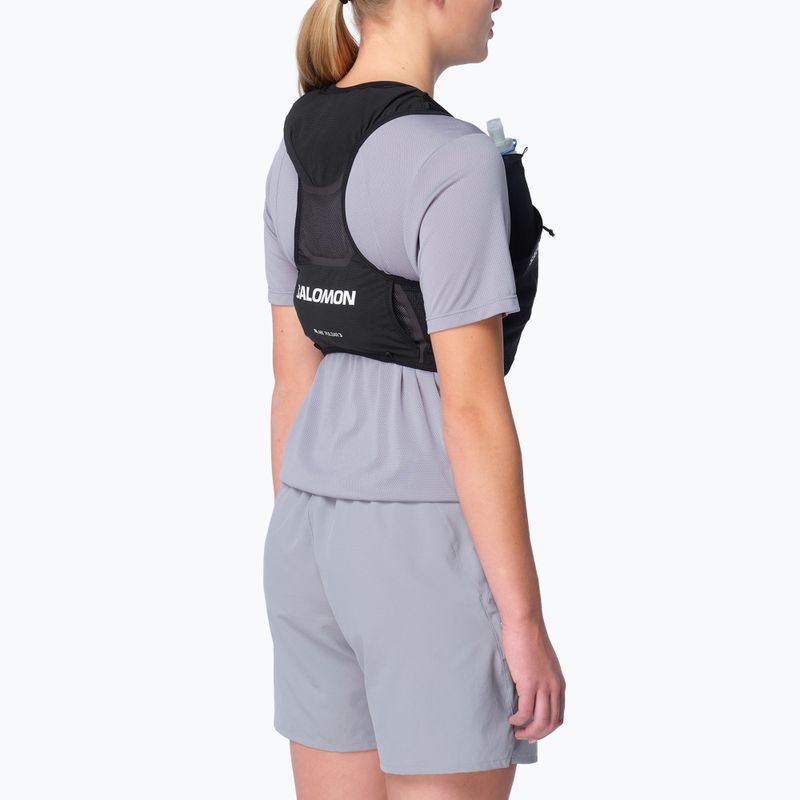 Жилет для бігу Salomon S/Lab Pulsar with 3 Flasks black/white 7