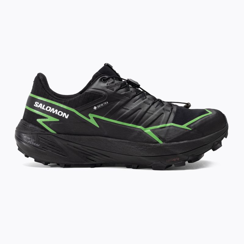 Кросівки для бігу чоловічі Salomon Thundercross GTX black/green gecko/black 4