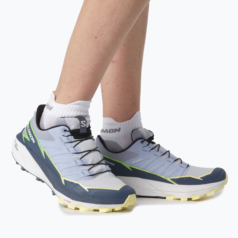 Кросівки для бігу жіночі Salomon Thundercross heather/flint stone/charlock 11