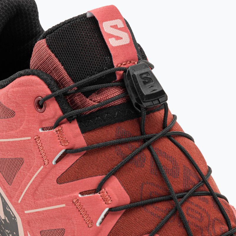 Кросівки для бігу жіночі Salomon Speedcross 6 cow hide/black/english rose 11