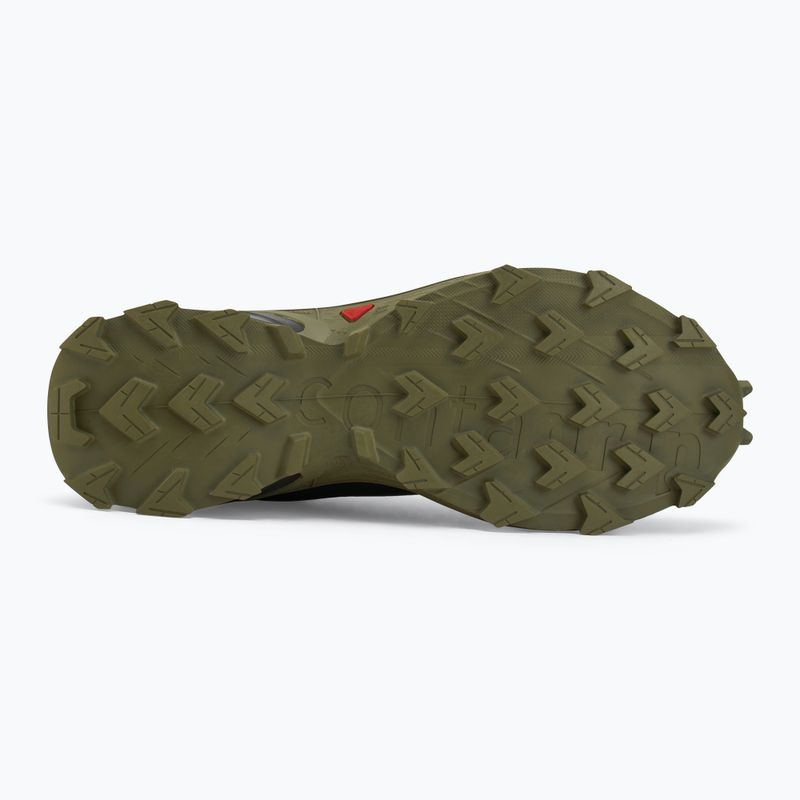 Кросівки для бігу чоловічі Salomon Alphacross 5 GTX olive night/black 4