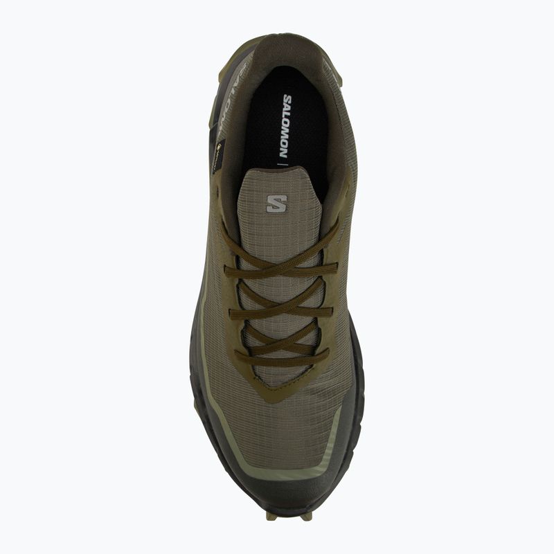Кросівки для бігу чоловічі Salomon Alphacross 5 GTX olive night/black 5