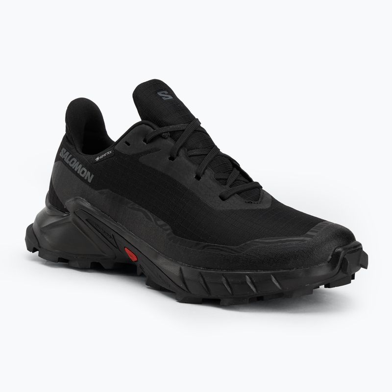 Кросівки для бігу жіночі Salomon Alphacross 5 GTX black/black/ebony